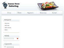 Tablet Screenshot of catering.czarna-owca.pl